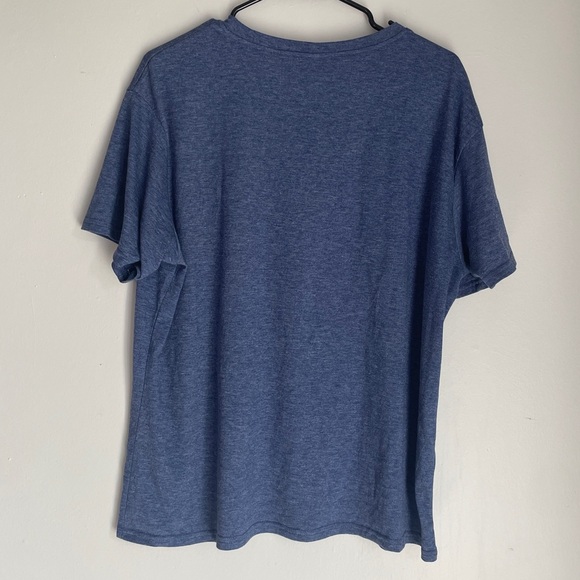 Blue “Salty” graphic tee featuring the classic Morton Salt girl - Picture 2 of 7